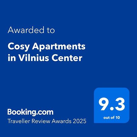 Cosy Apartments In Vilnius Center Exterior photo